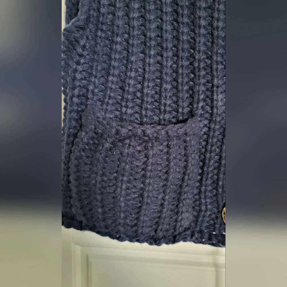 Navy Blue Sweater Vest - Picture 5 of 6